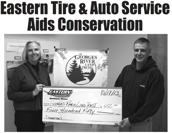 Eastern Tire & Auto Services aids conservation